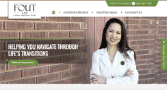Desktop Screenshot of foutlaw.com
