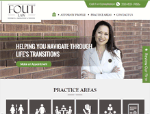 Tablet Screenshot of foutlaw.com